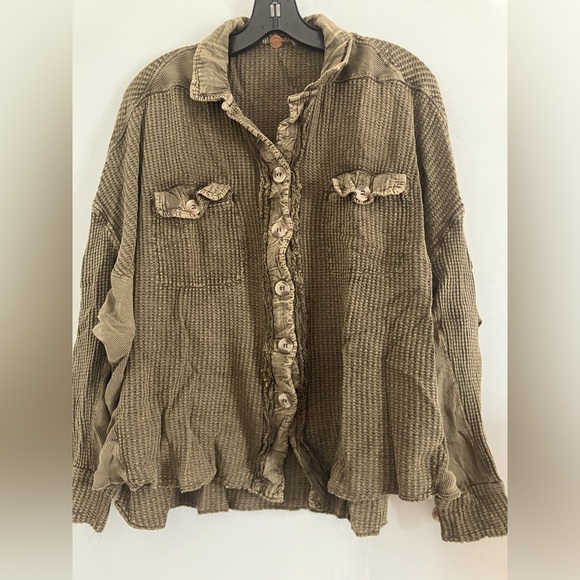 FP Movement by Free People Tops - Free People oversized button down size XS